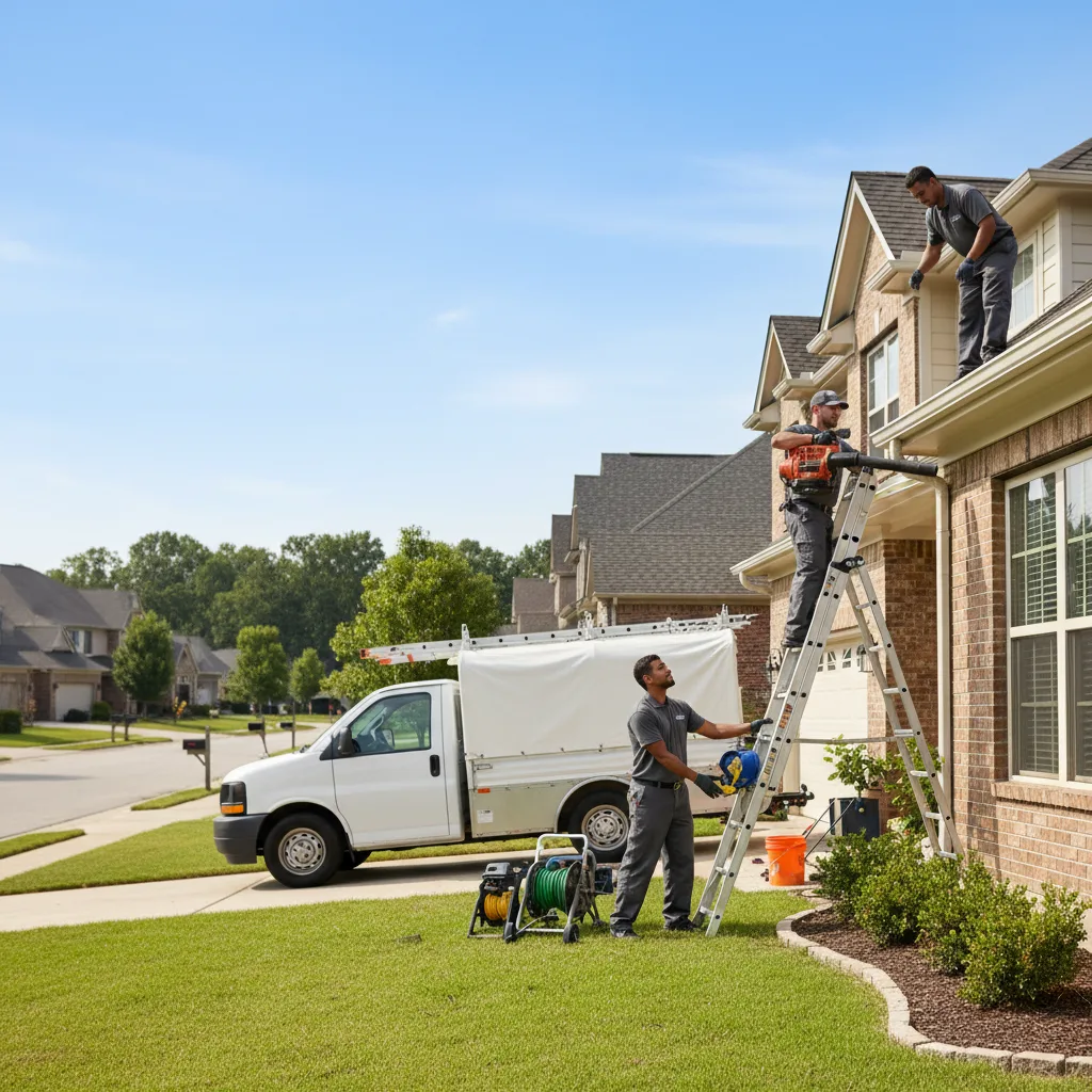 Home Gutter Service in Splendora, TX near me